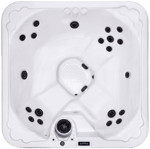 Clearwater Starlight 6N six-person hot tub with open seating